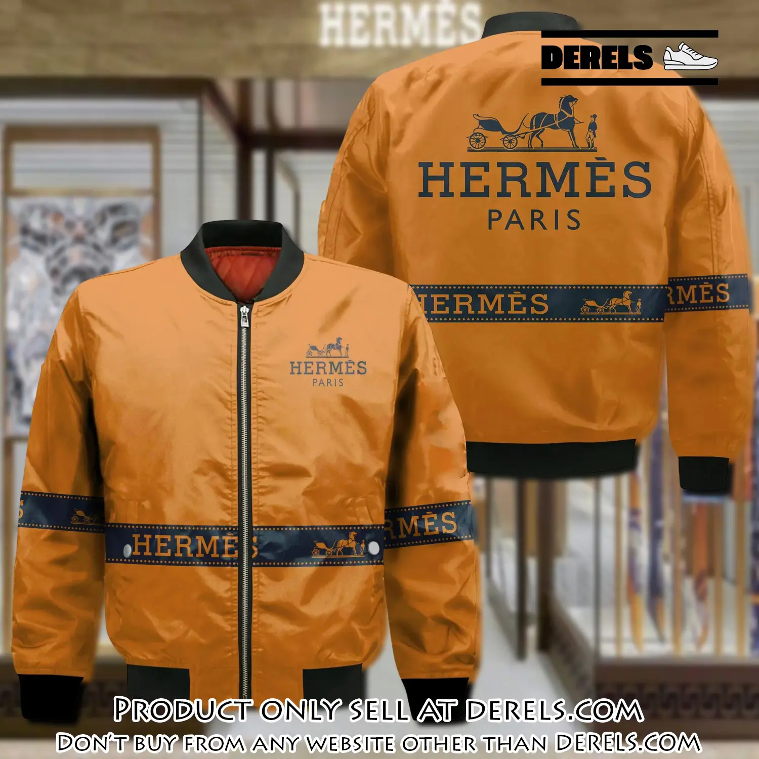 Hermes bomber jacket luxury brand clothing clothes outfit for men women dr1407586
